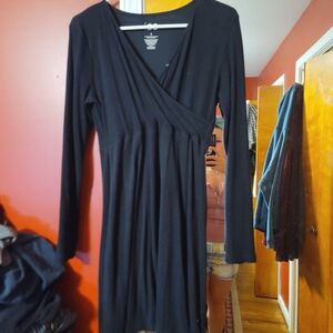 SO Black Long Sleeve Dress